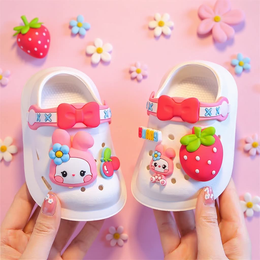 Premium Unisex Kids Clogs – Ultra-Lightweight Anti-Slip Cartoon Sandals for Boys & Girls