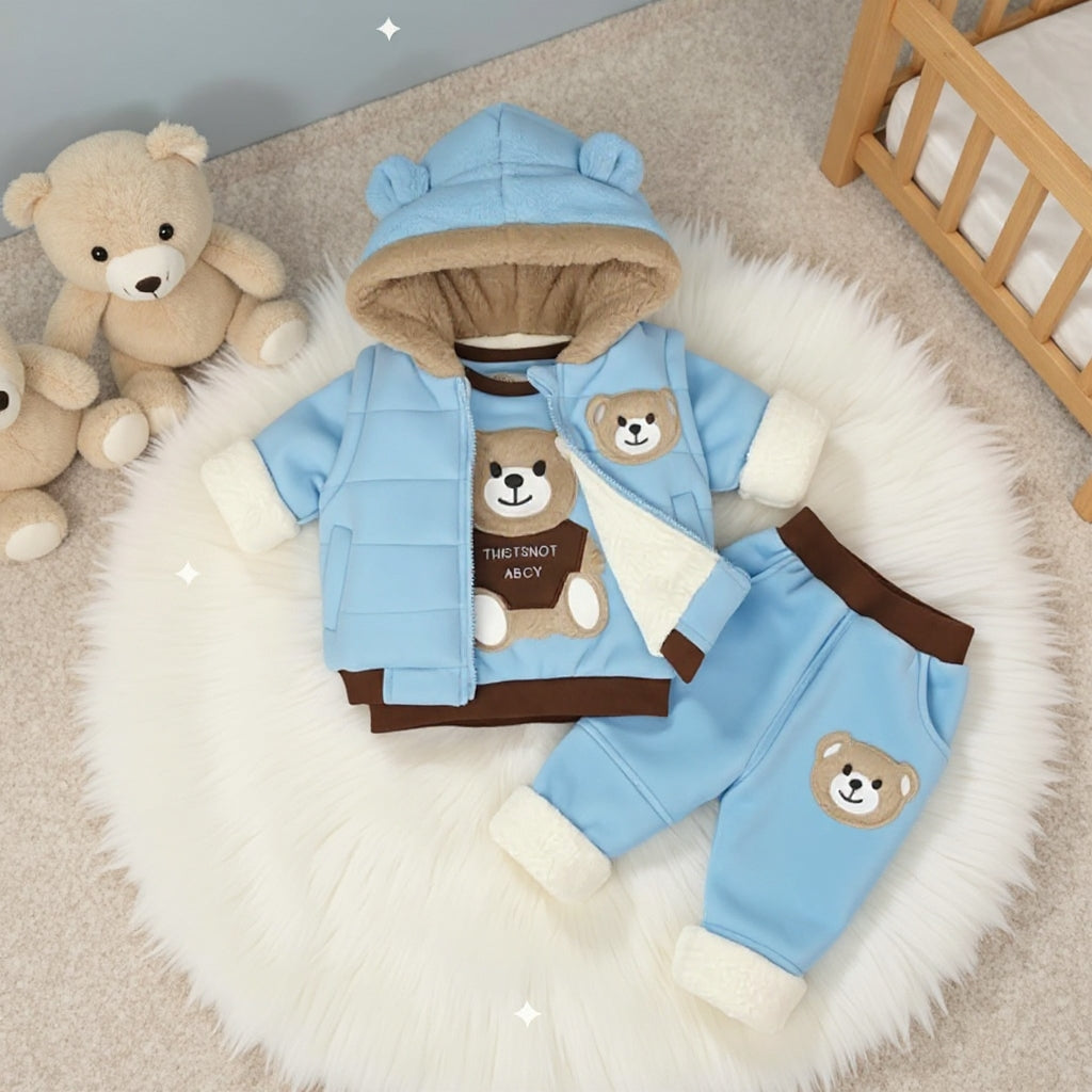 Premium 3-Piece All-Season Kids Set – Ultra-Soft Character Tracksuits & Cute Playwear!