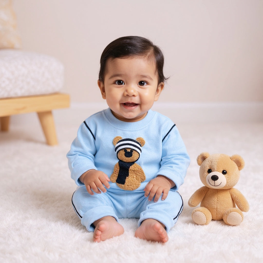 Soft Cotton 2-Piece Suit for Toddlers - Comfortable Top & Bottom Set 👶💖