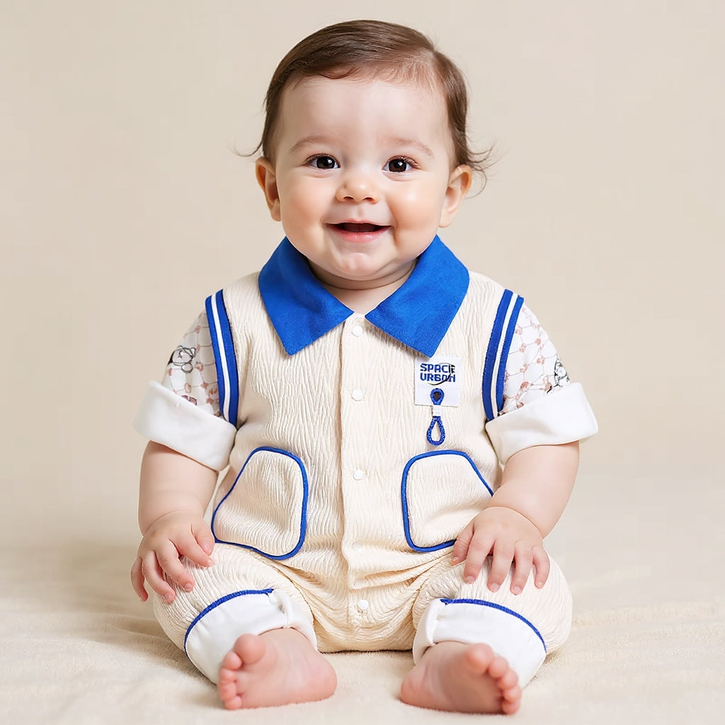 Baby Cotton Romper Suit | Soft & Comfortable Newborn Jumpsuit