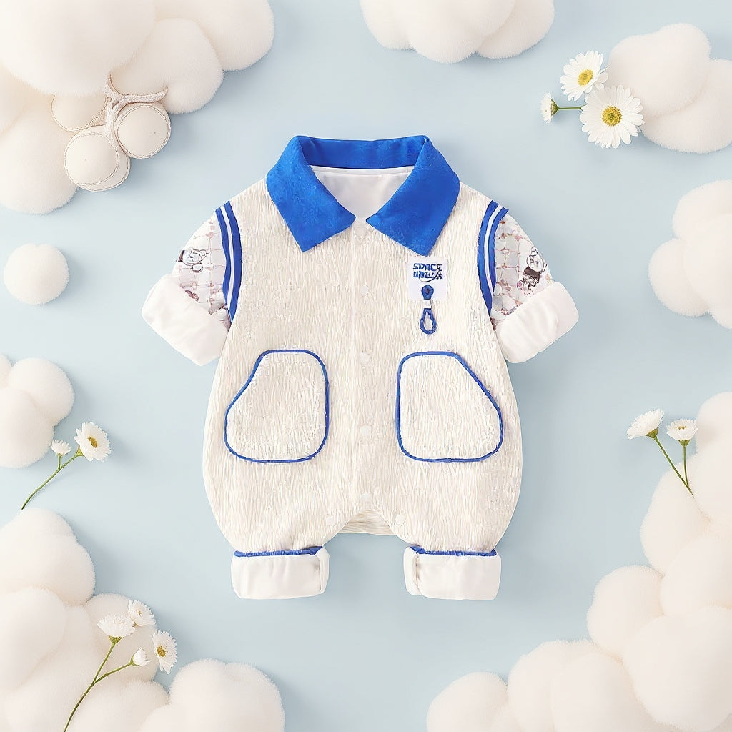 Baby Cotton Romper Suit | Soft & Comfortable Newborn Jumpsuit