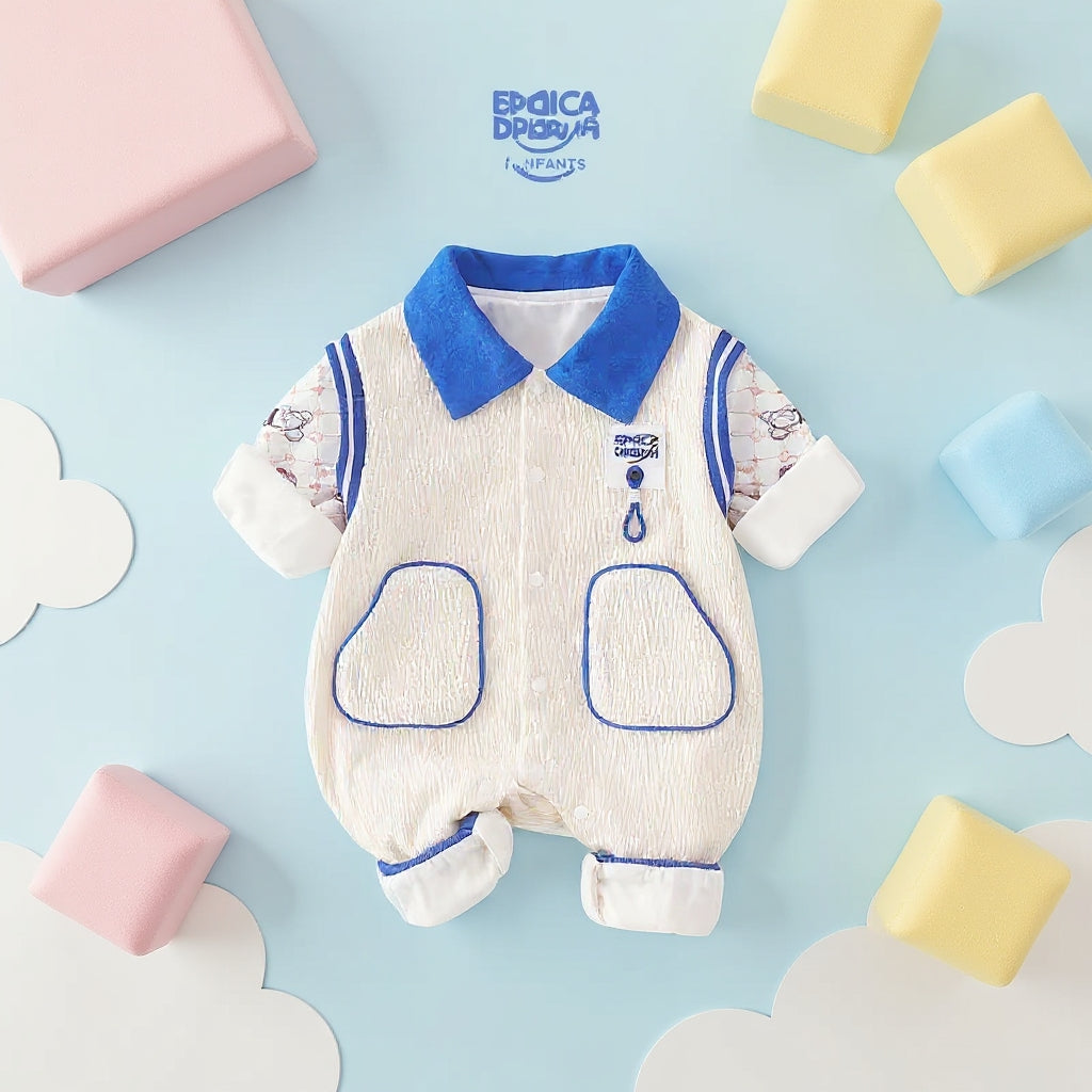 Baby Cotton Romper Suit | Soft & Comfortable Newborn Jumpsuit
