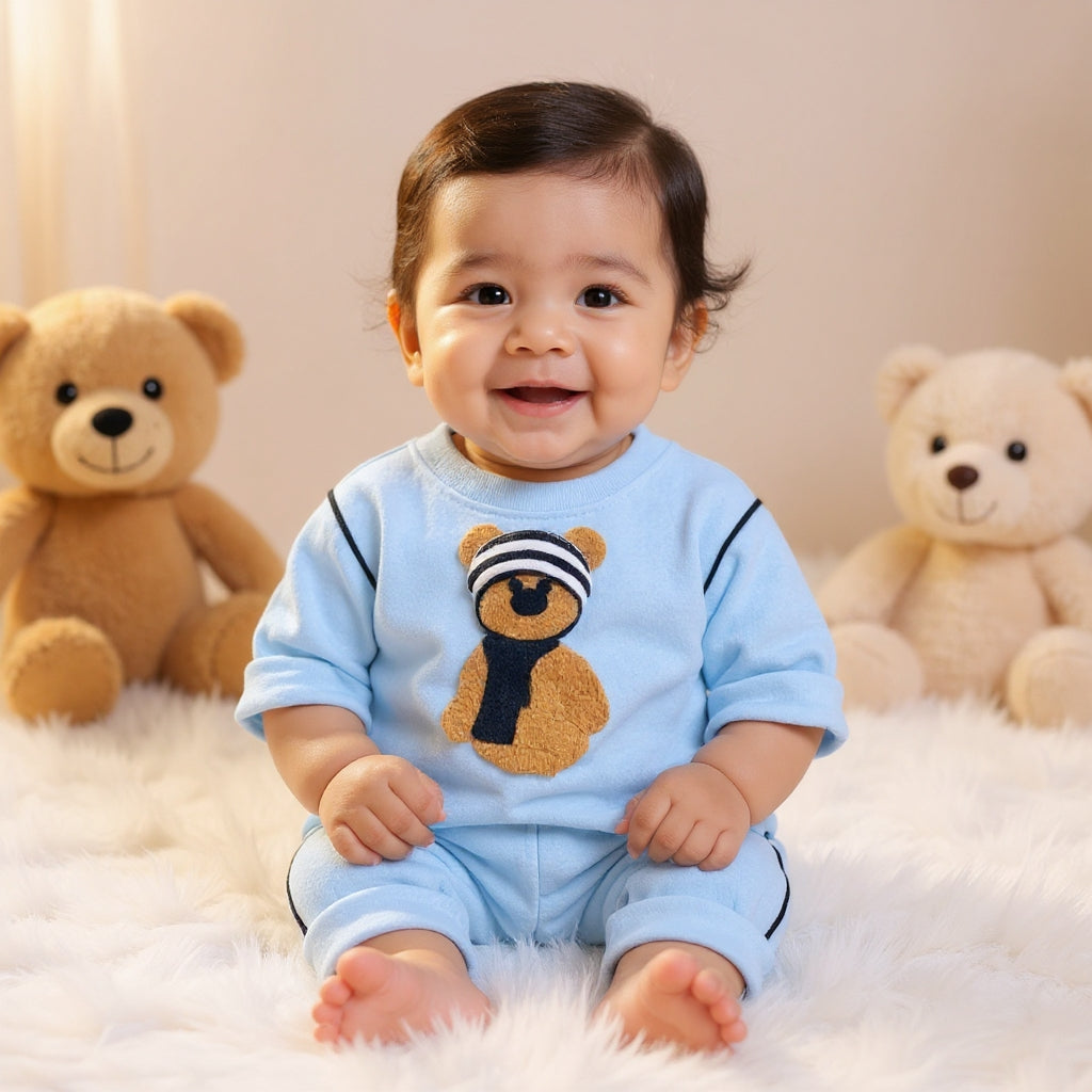 Soft Cotton 2-Piece Suit for Toddlers - Comfortable Top & Bottom Set 👶💖