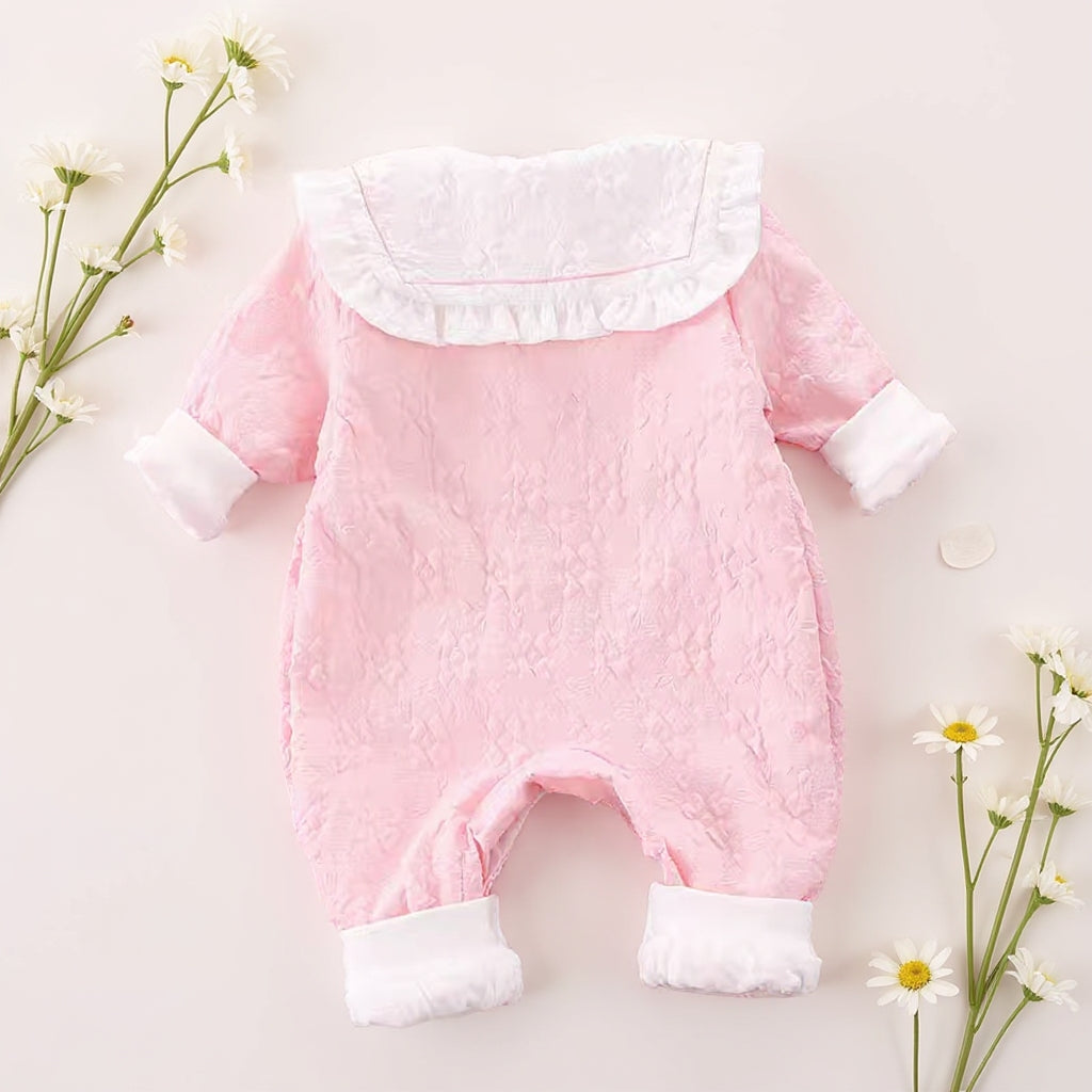 Cute Heart Baby Romper Set – Summer Soft Cotton Outfit 💖🌸