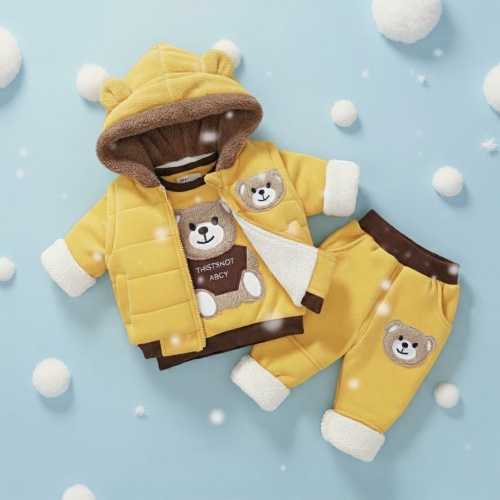Premium 3-Piece All-Season Kids Set – Ultra-Soft Character Tracksuits & Cute Playwear!
