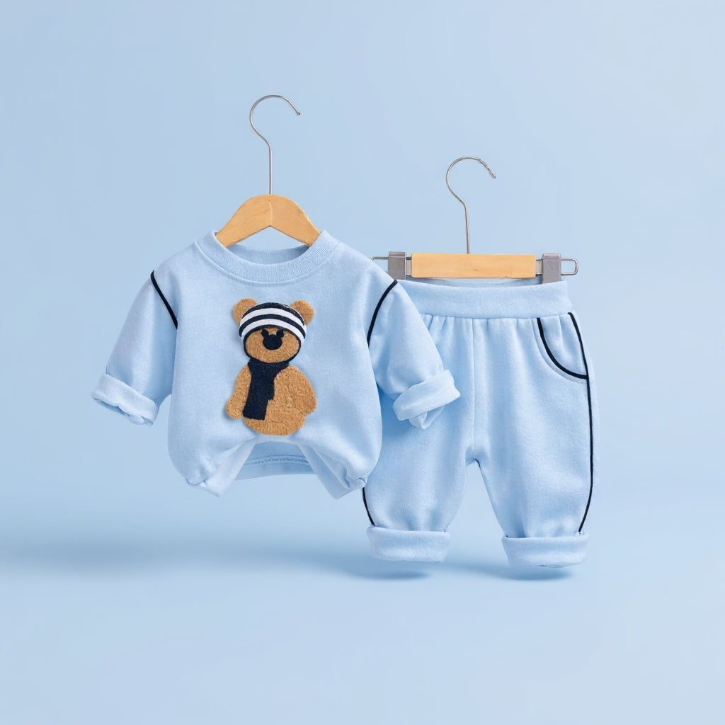 Soft Cotton 2-Piece Suit for Toddlers - Comfortable Top & Bottom Set 👶💖