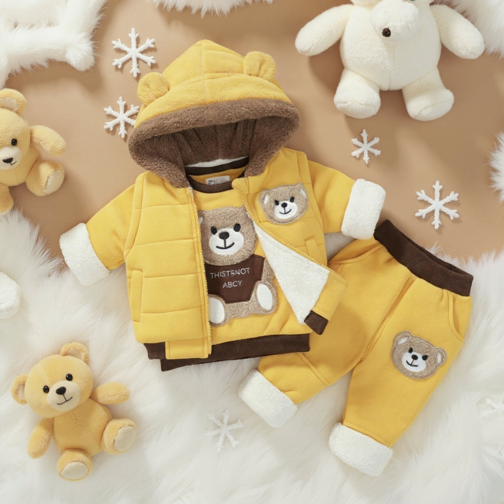 Premium 3-Piece All-Season Kids Set – Ultra-Soft Character Tracksuits & Cute Playwear!
