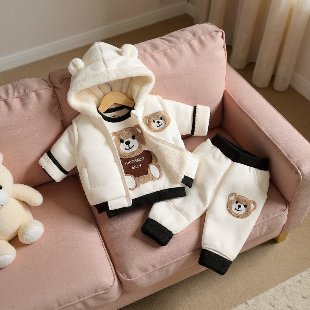 Premium 3-Piece All-Season Kids Set – Ultra-Soft Character Tracksuits & Cute Playwear!