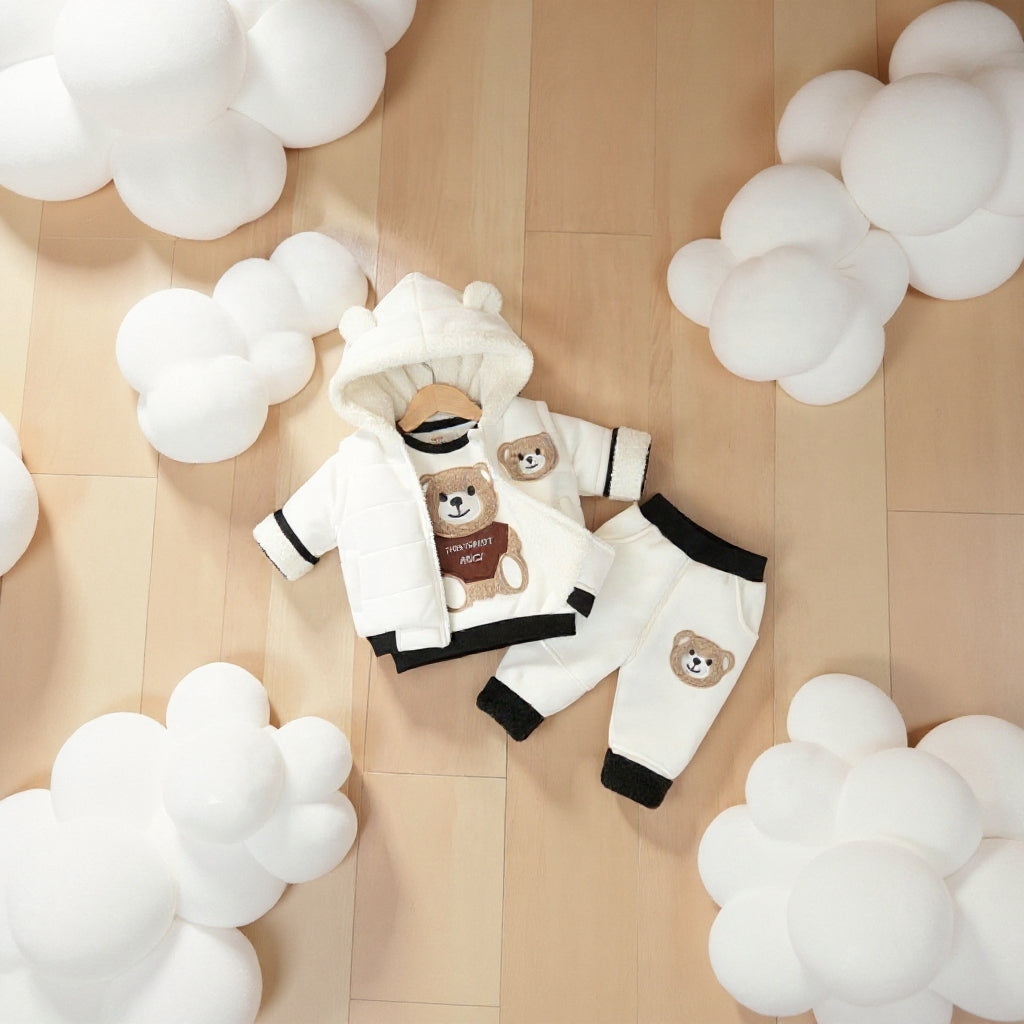 Premium 3-Piece All-Season Kids Set – Ultra-Soft Character Tracksuits & Cute Playwear!