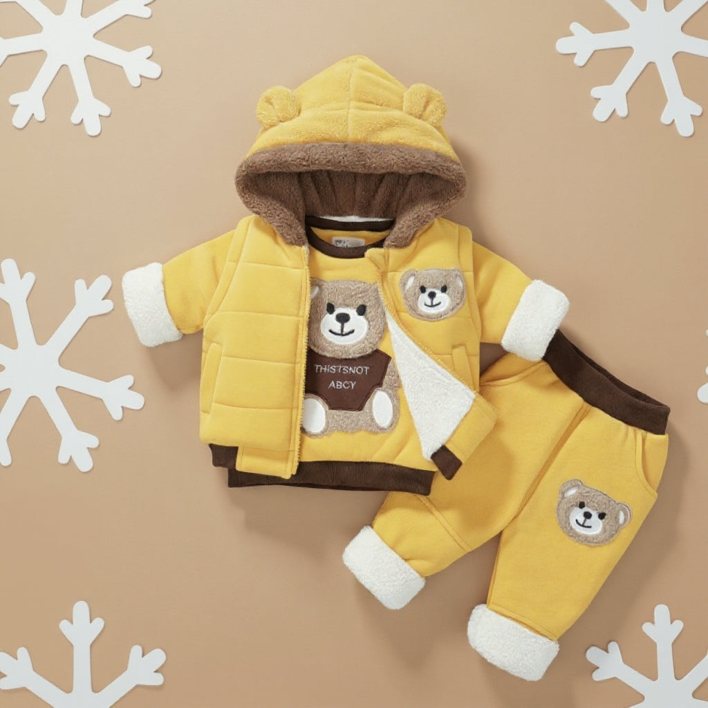 Premium 3-Piece All-Season Kids Set – Ultra-Soft Character Tracksuits & Cute Playwear!