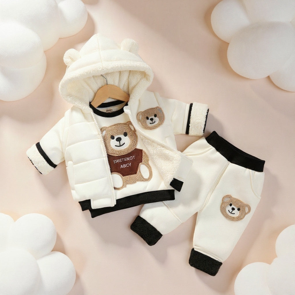 Premium 3-Piece All-Season Kids Set – Ultra-Soft Character Tracksuits & Cute Playwear!