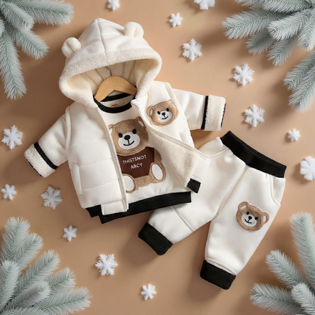 Premium 3-Piece All-Season Kids Set – Ultra-Soft Character Tracksuits & Cute Playwear!