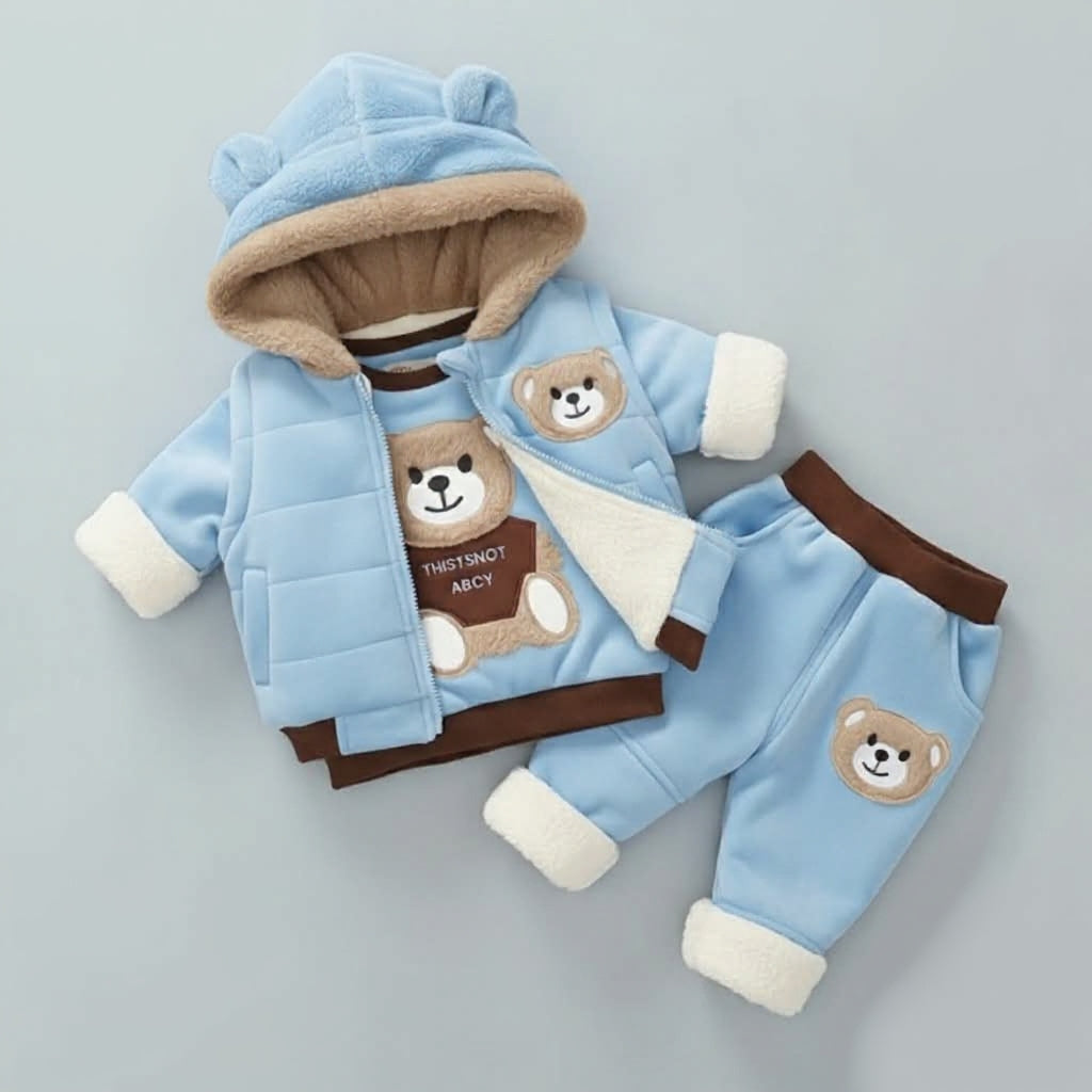 Premium 3-Piece All-Season Kids Set – Ultra-Soft Character Tracksuits & Cute Playwear!
