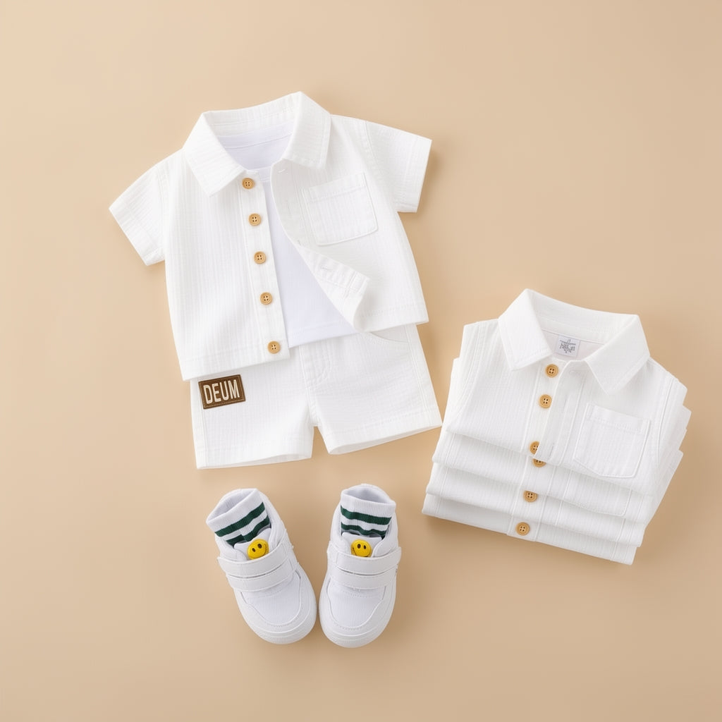 Baby Boys and girls Denim Outfit Set
