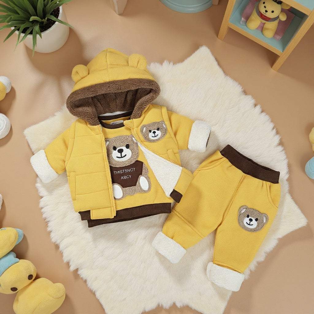 Premium 3-Piece All-Season Kids Set – Ultra-Soft Character Tracksuits & Cute Playwear!