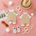 ☀️ Baby Summer Soft Cotton Romper Set 👶