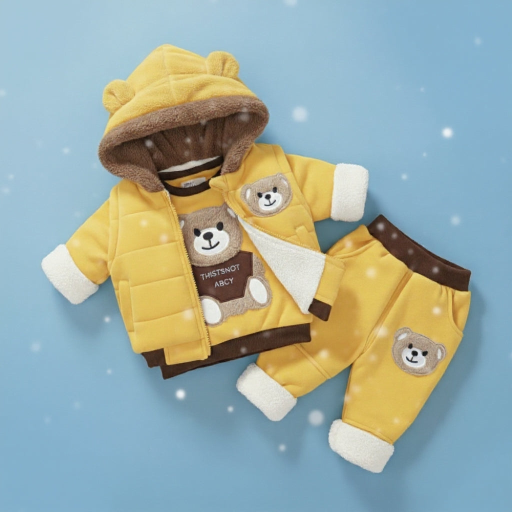 Premium 3-Piece All-Season Kids Set – Ultra-Soft Character Tracksuits & Cute Playwear!