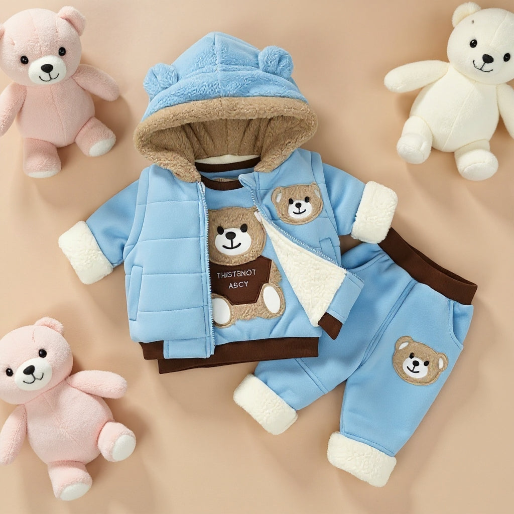 Premium 3-Piece All-Season Kids Set – Ultra-Soft Character Tracksuits & Cute Playwear!