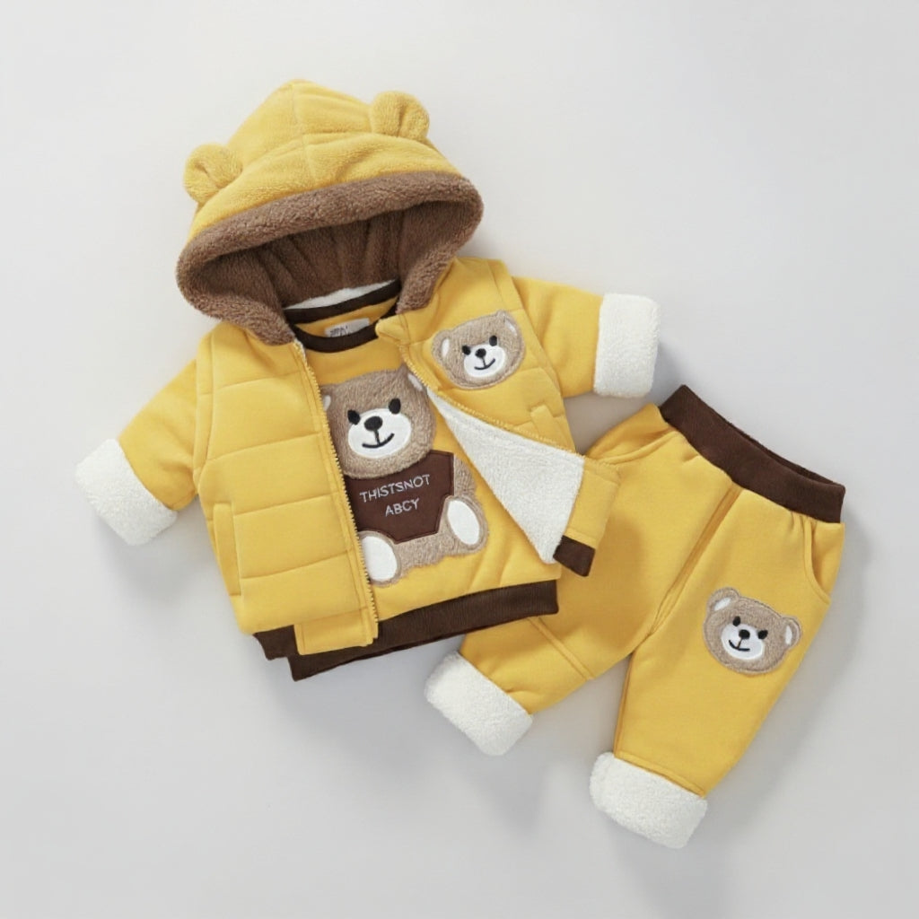Premium 3-Piece All-Season Kids Set – Ultra-Soft Character Tracksuits & Cute Playwear!