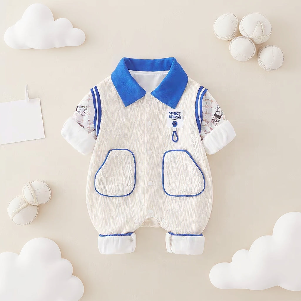 Baby Cotton Romper Suit | Soft & Comfortable Newborn Jumpsuit
