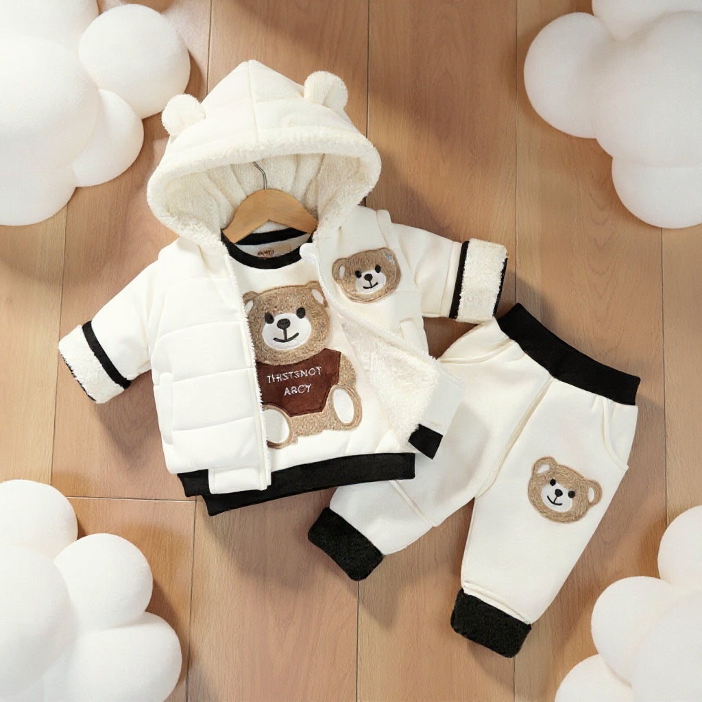 Premium 3-Piece All-Season Kids Set – Ultra-Soft Character Tracksuits & Cute Playwear!