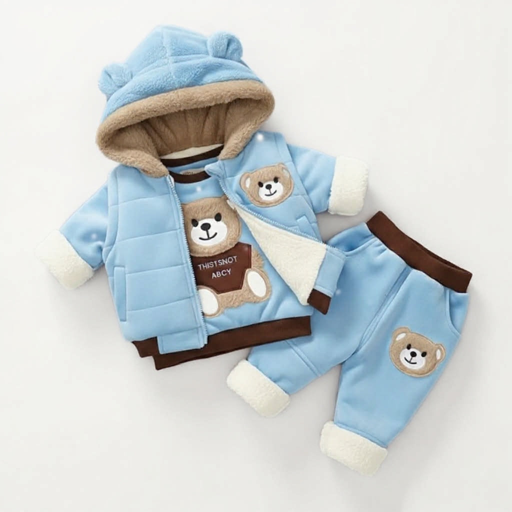 Premium 3-Piece All-Season Kids Set – Ultra-Soft Character Tracksuits & Cute Playwear!