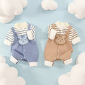 Cute Bear Baby Romper Set – Summer Lightweight Outfit 🧸☀️