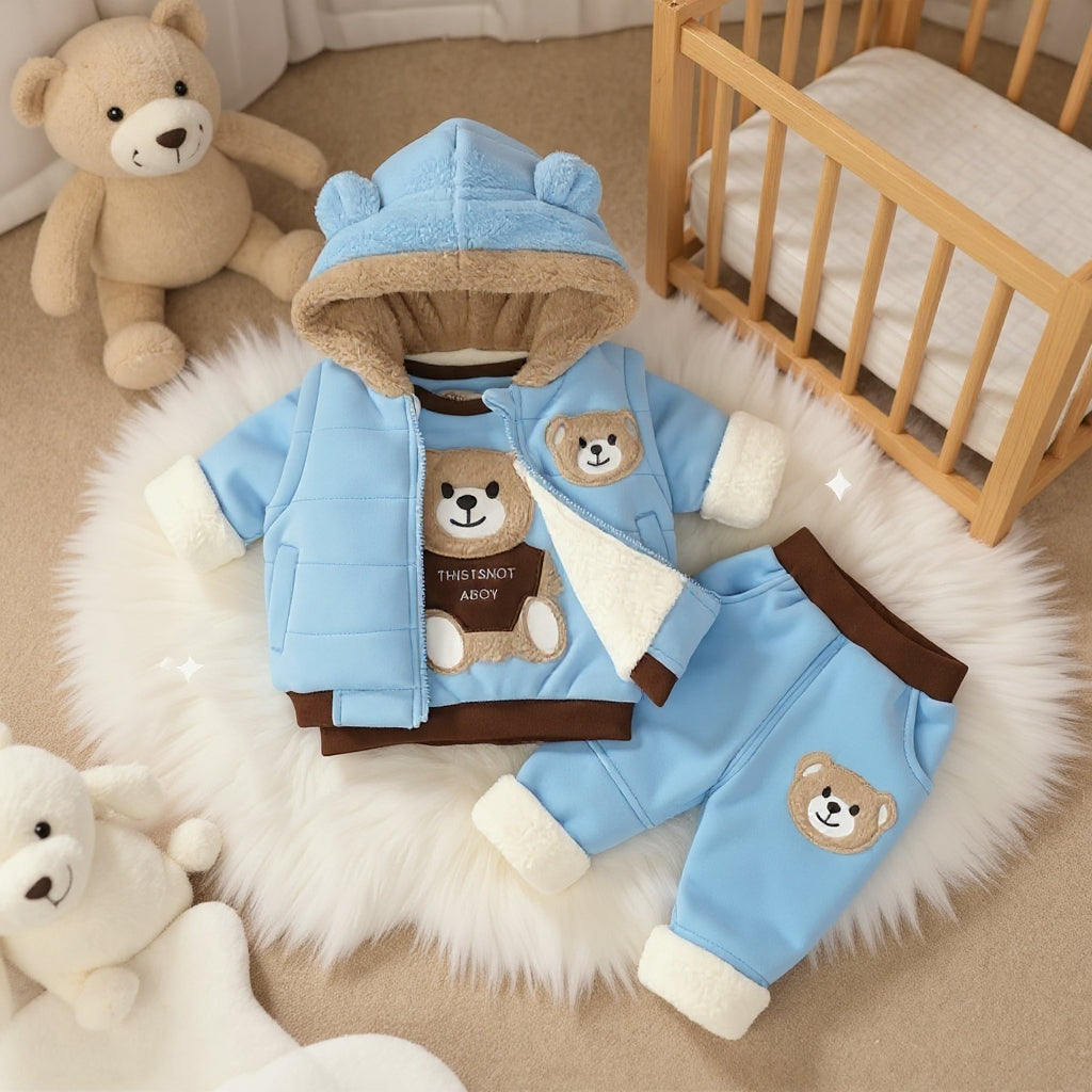 Premium 3-Piece All-Season Kids Set – Ultra-Soft Character Tracksuits & Cute Playwear!