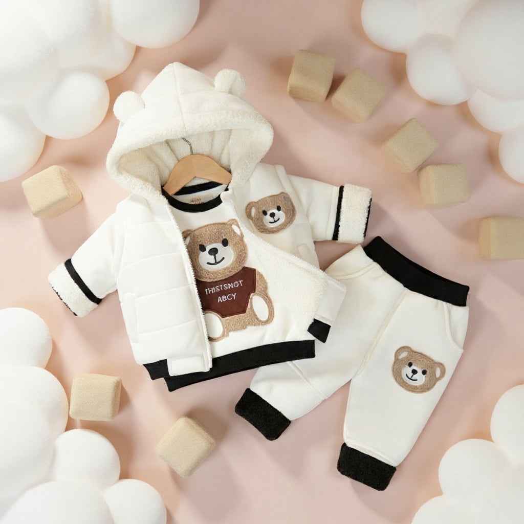 Premium 3-Piece All-Season Kids Set – Ultra-Soft Character Tracksuits & Cute Playwear!