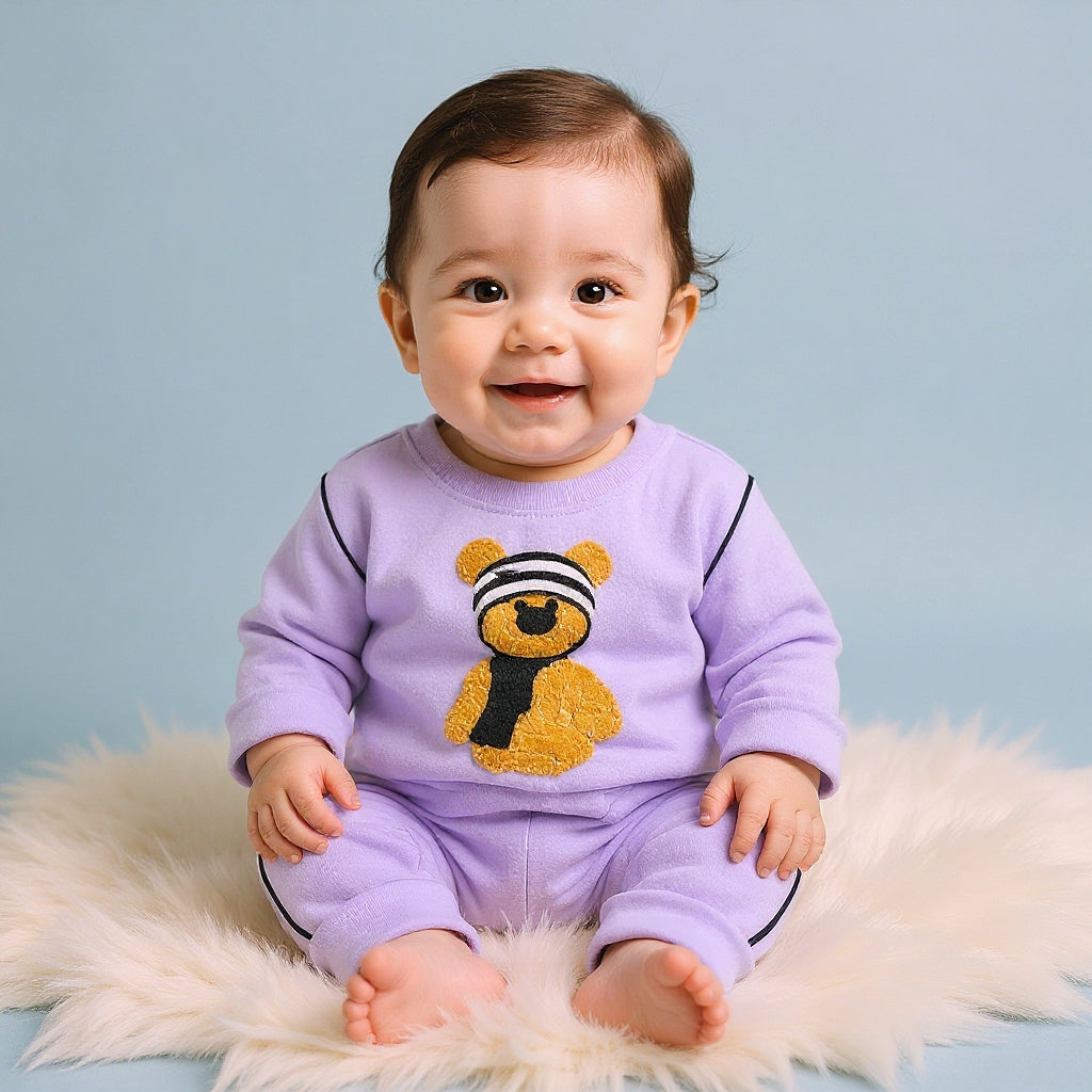 Soft Cotton 2-Piece Suit for Toddlers - Comfortable Top & Bottom Set 👶💖