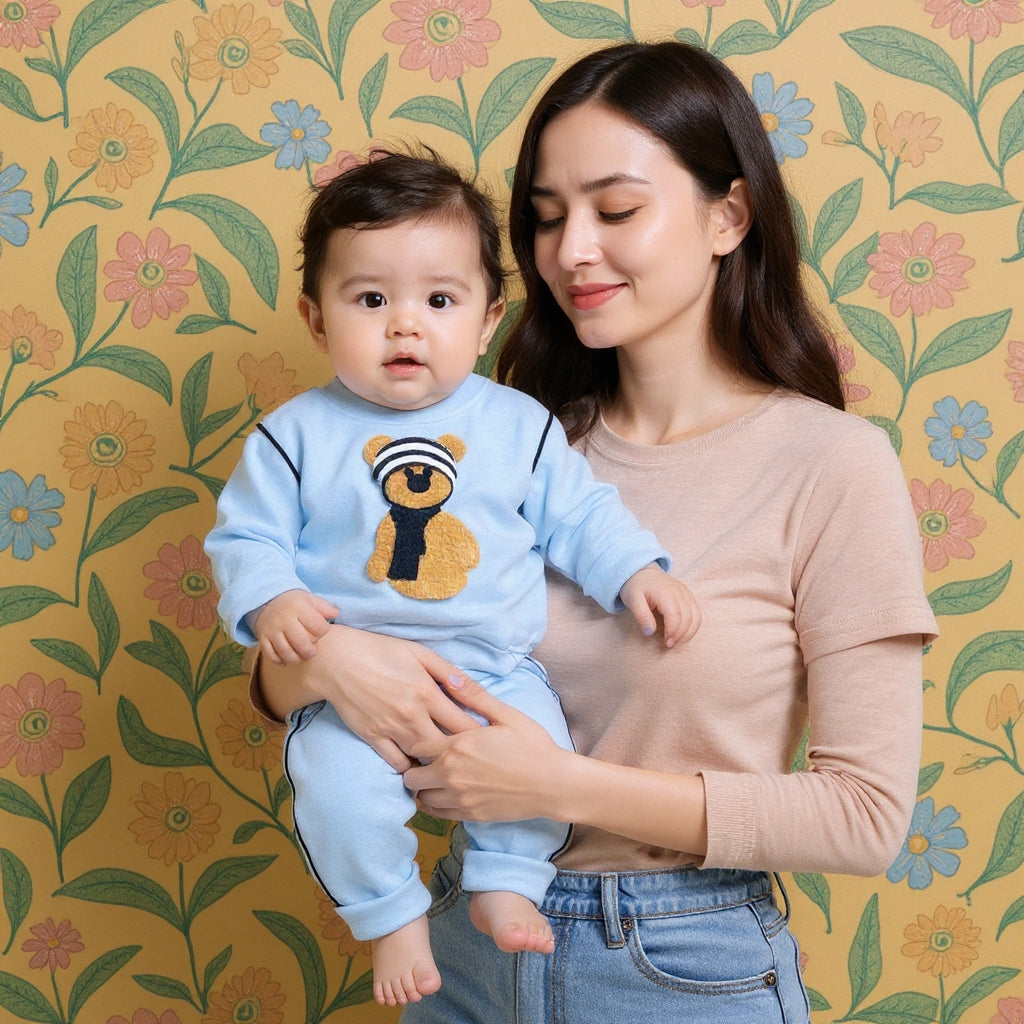 Soft Cotton 2-Piece Suit for Toddlers - Comfortable Top & Bottom Set 👶💖