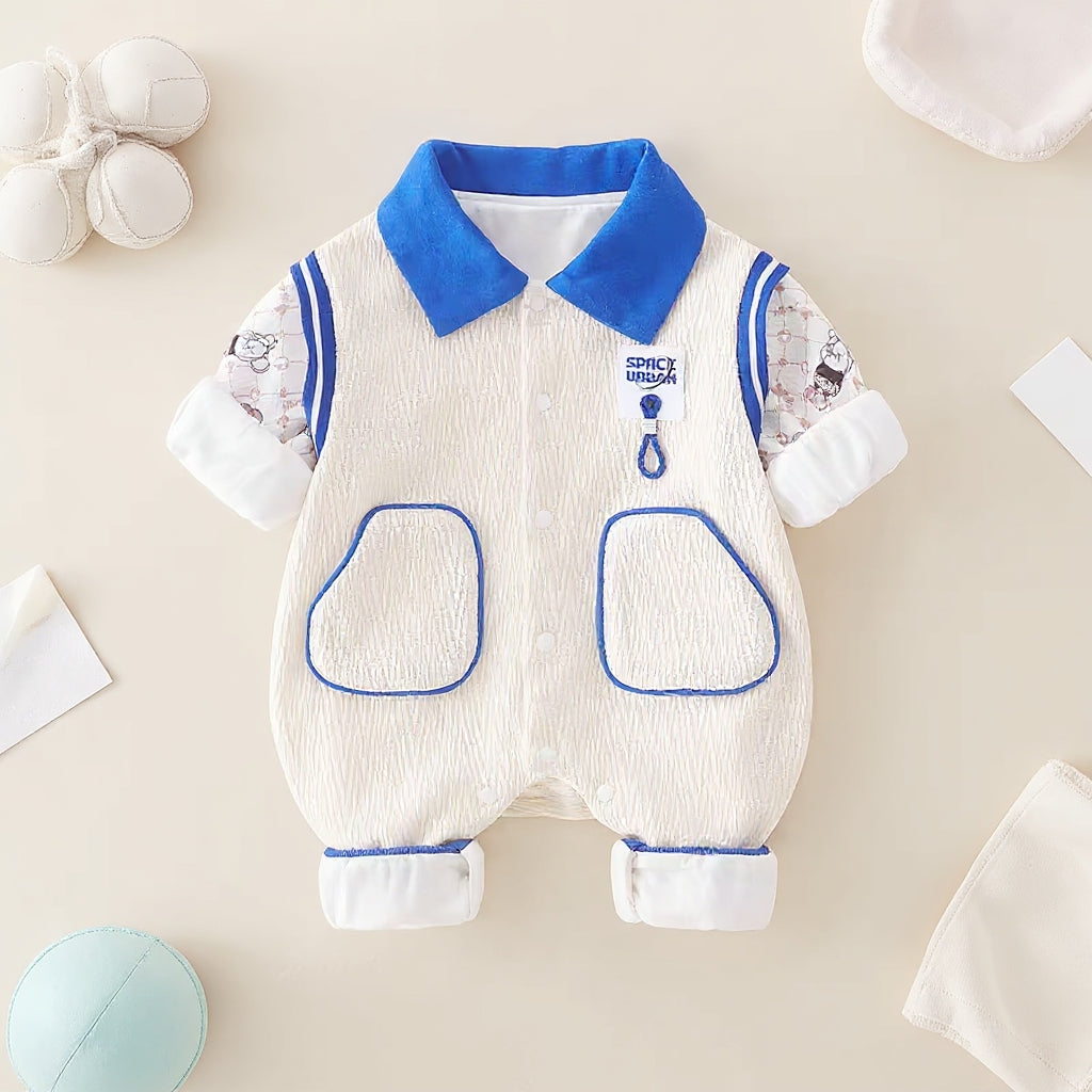 Baby Cotton Romper Suit | Soft & Comfortable Newborn Jumpsuit