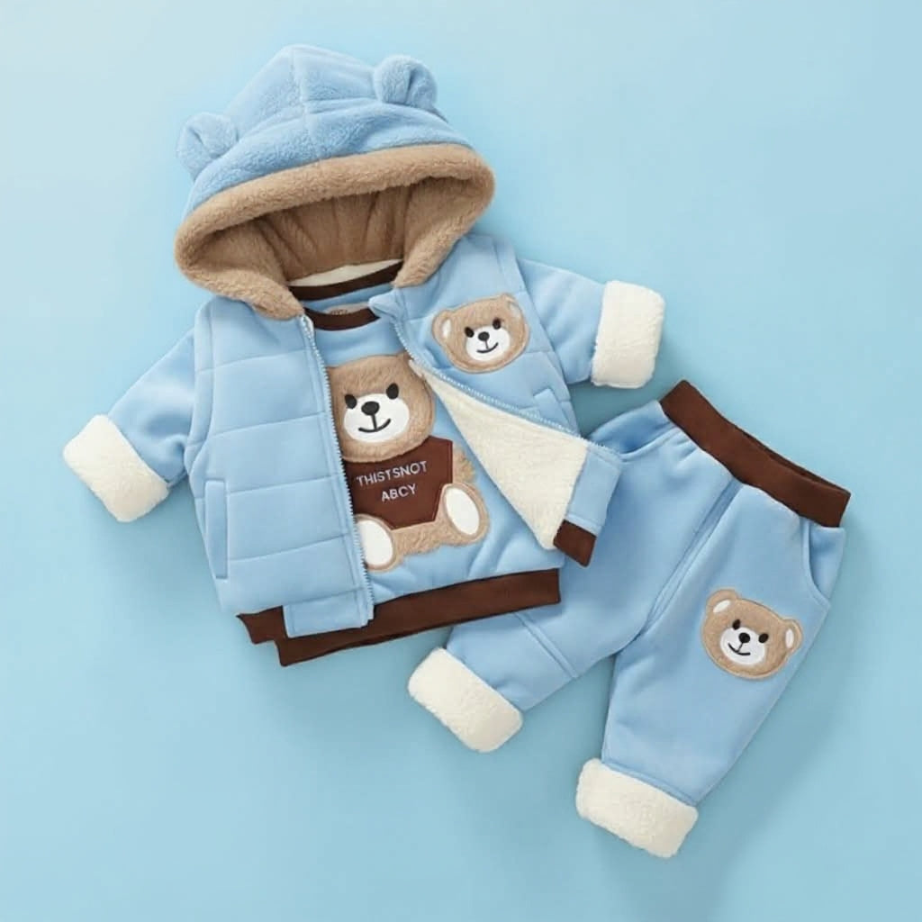 Premium 3-Piece All-Season Kids Set – Ultra-Soft Character Tracksuits & Cute Playwear!