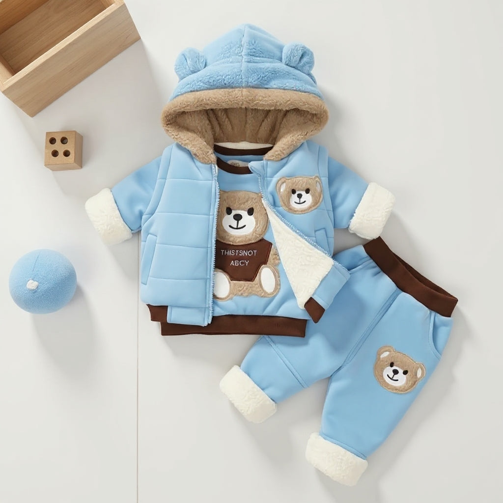 Premium 3-Piece All-Season Kids Set – Ultra-Soft Character Tracksuits & Cute Playwear!
