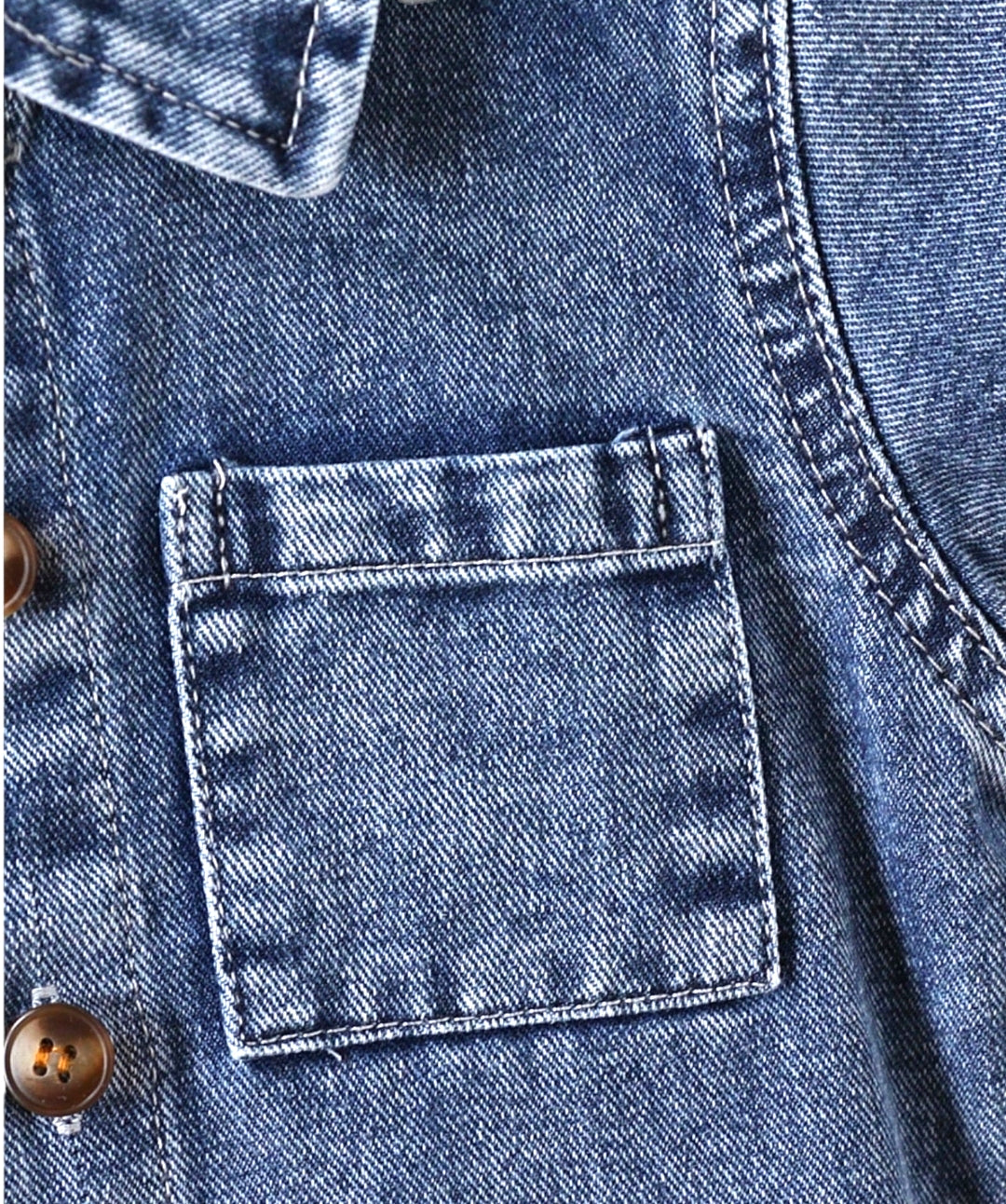 ✨ Cute Baby Denim Outfit Set – Shirt, T-Shirt & Shorts Combo 👶💙