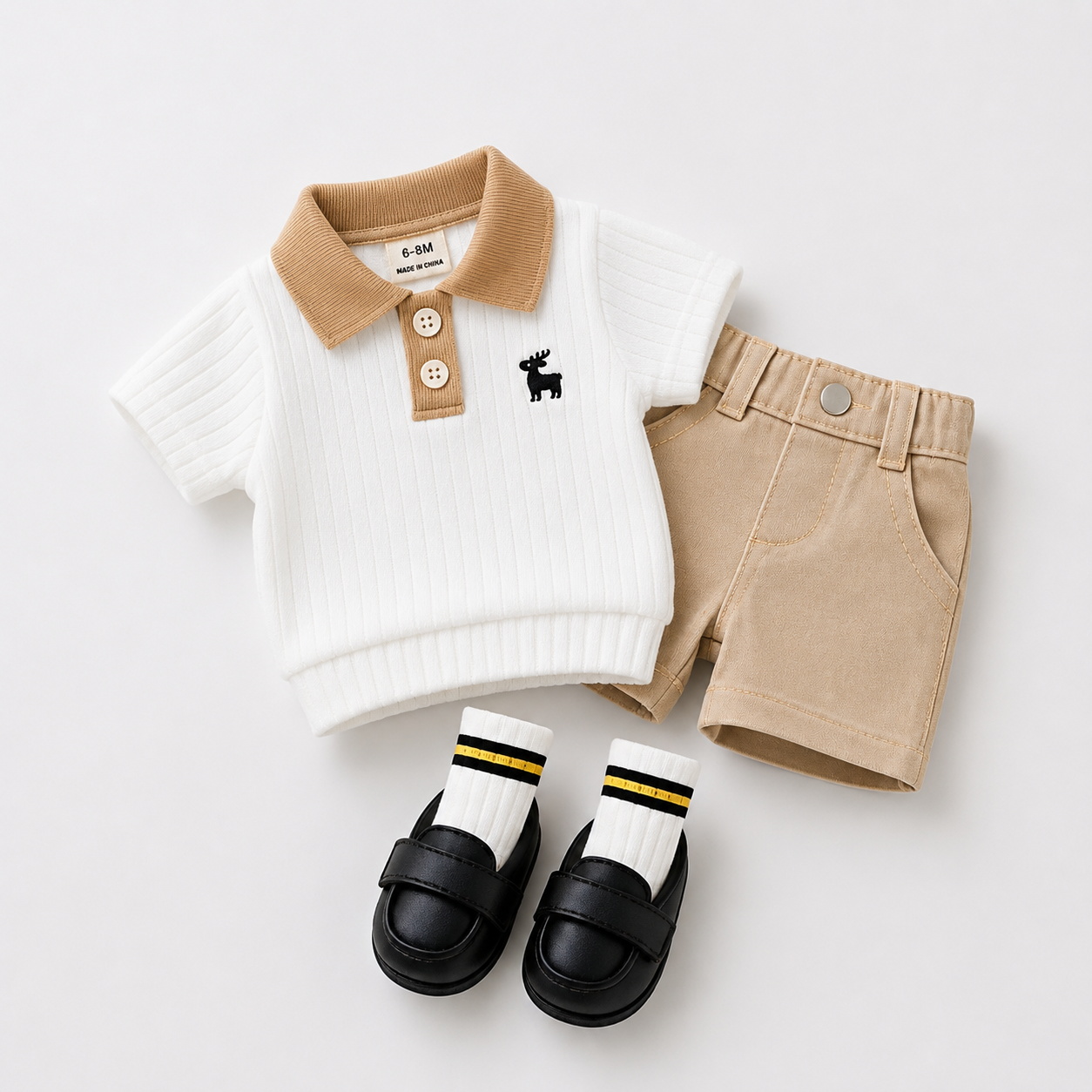 Tiny Classic Polo Co-Ord Set for Baby