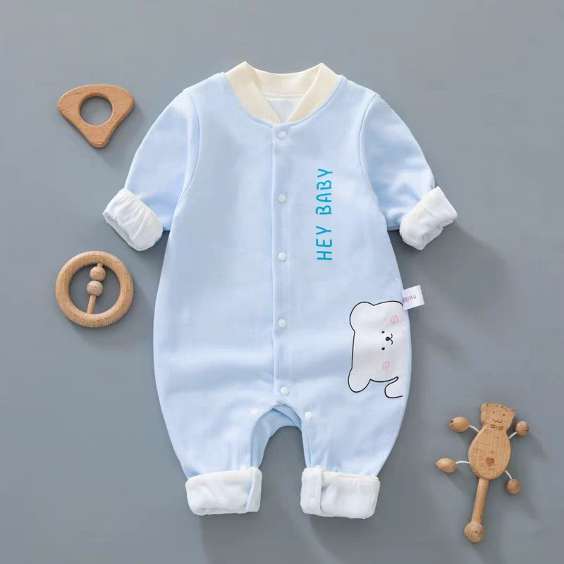 Little Bear's Adventure Romper! 🐻✨
