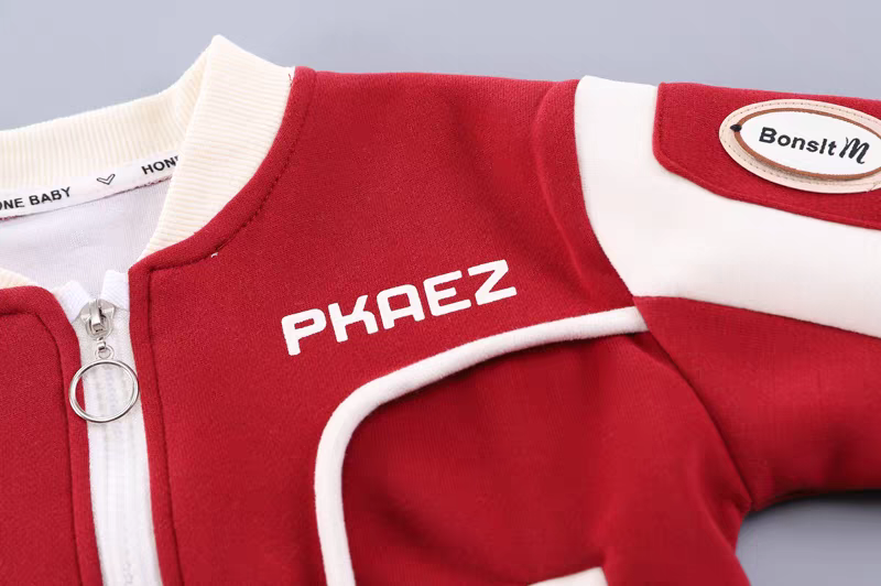 : Kids' Modern Sporty Tracksuit Set | Stylish Black & White Ensemble