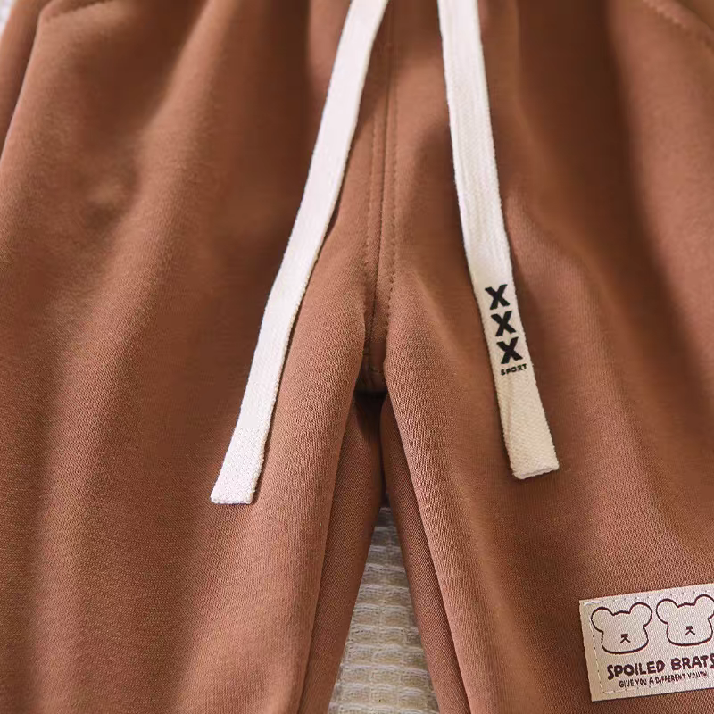 Soft Bear Hoodie & Pant Set for Kids + one baby sandal free   90%off offer today only