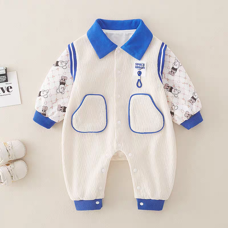 Baby Cotton Romper Suit | Soft & Comfortable Newborn Jumpsuit