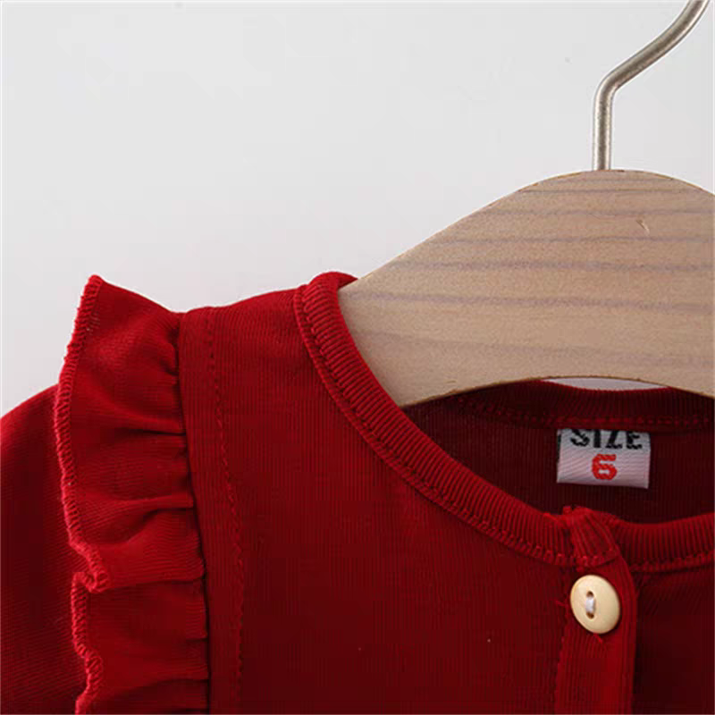 🍓 Cute Bunny Strawberry Baby Girl Party Dress 🎀