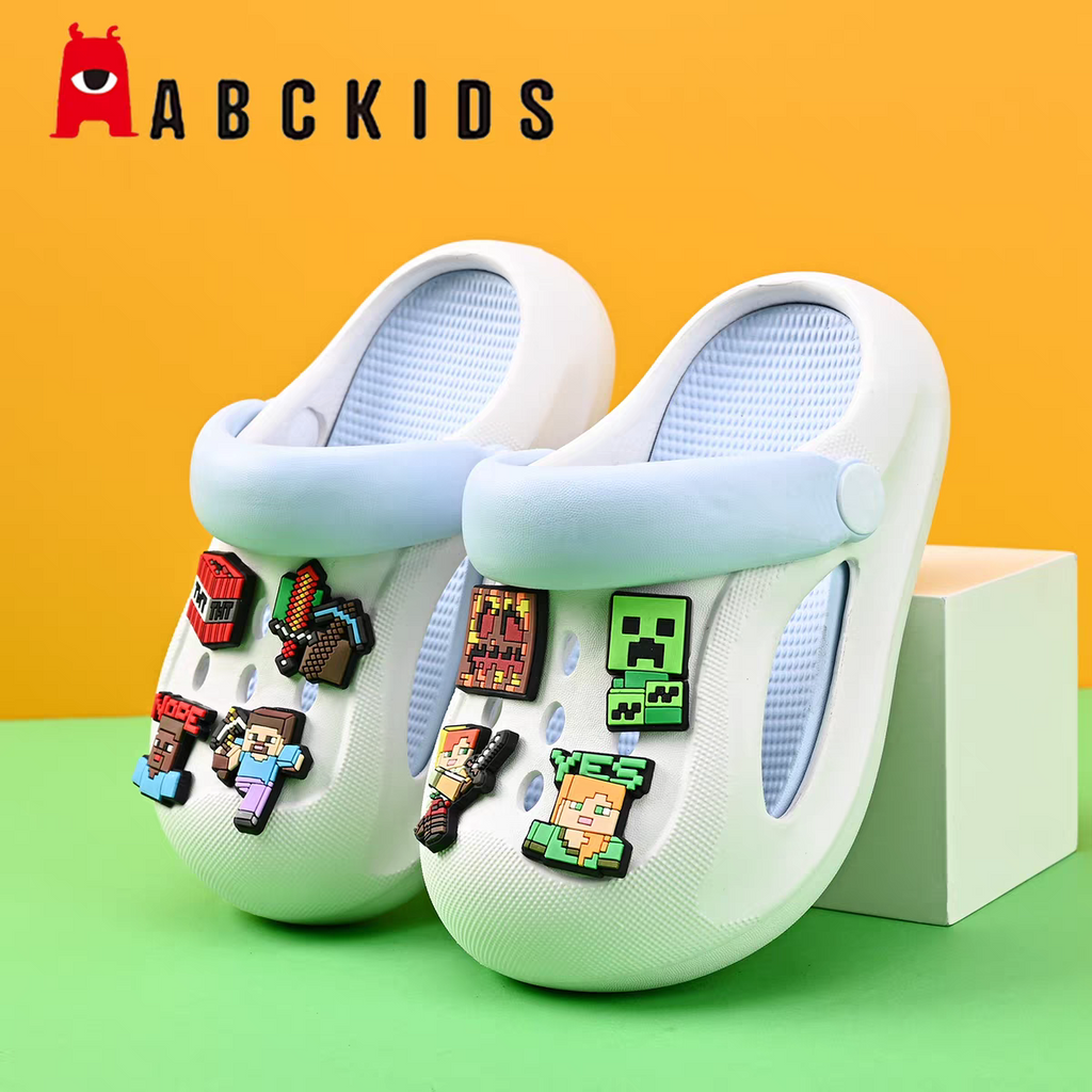 Cute Cartoon Kids Clogs | Soft & Lightweight Baby Slip-On Sandals