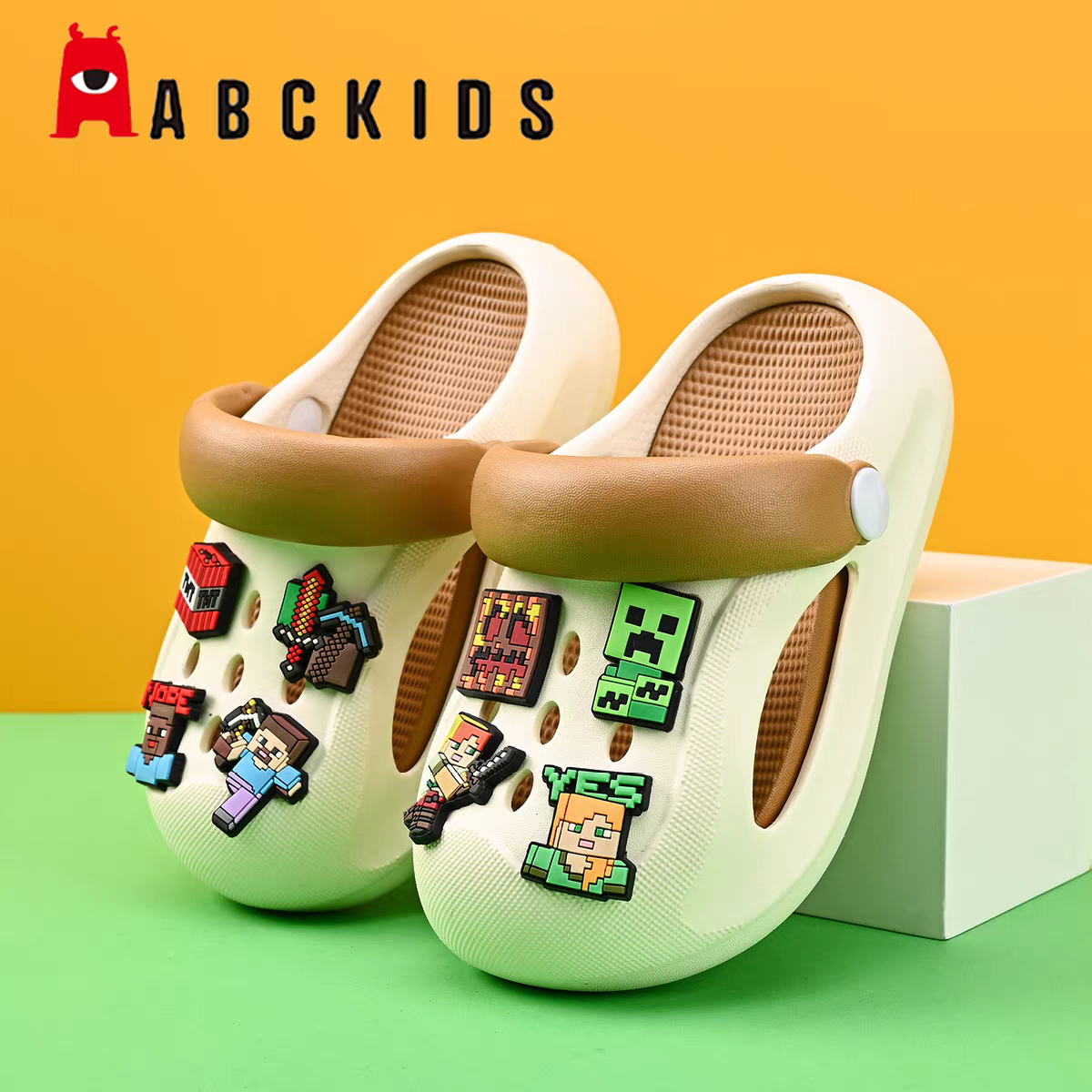 Cute Cartoon Kids Clogs | Soft & Lightweight Baby Slip-On Sandals