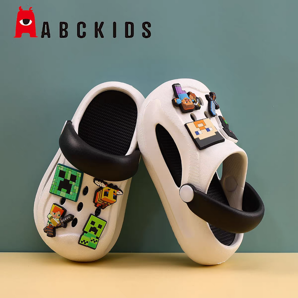 Cute Cartoon Kids Clogs | Soft & Lightweight Baby Slip-On Sandals
