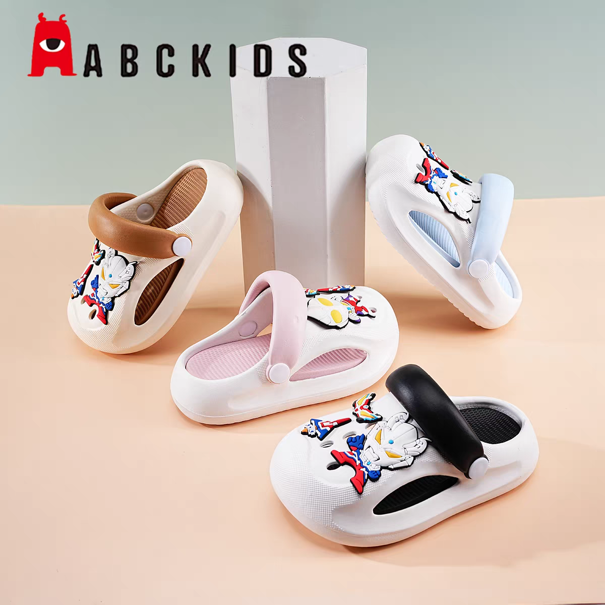 Cute Cartoon Kids Clogs | Soft & Lightweight Baby Slip-On Sandals