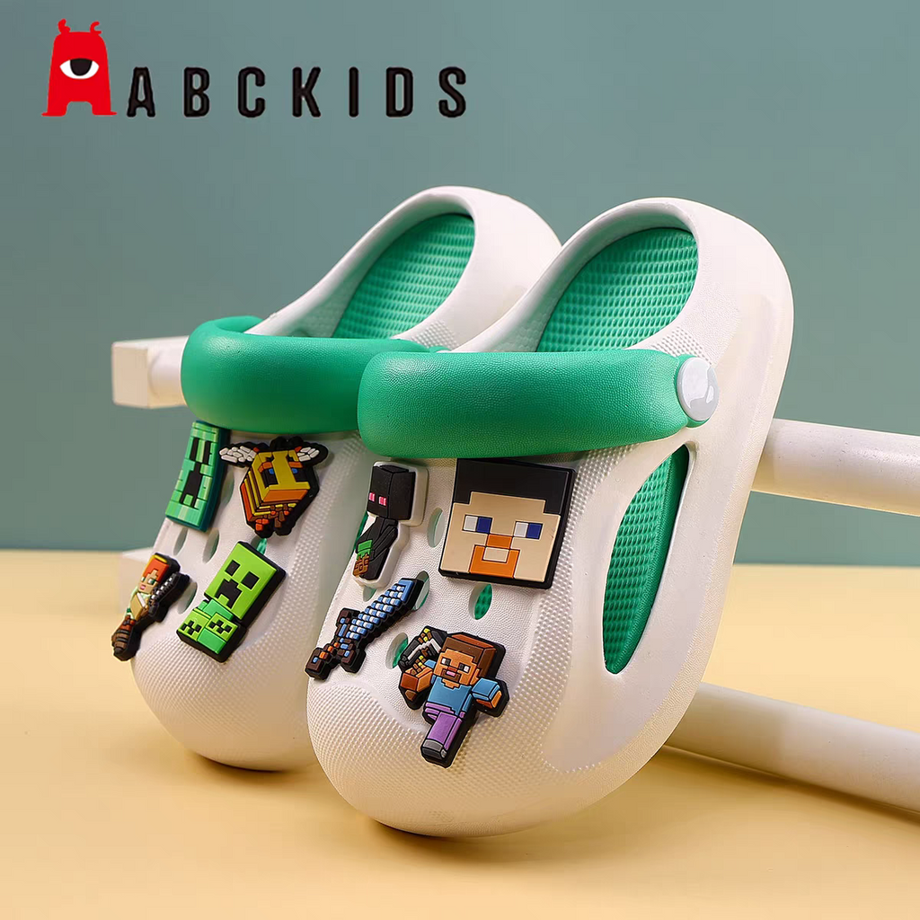 Cute Cartoon Kids Clogs | Soft & Lightweight Baby Slip-On Sandals