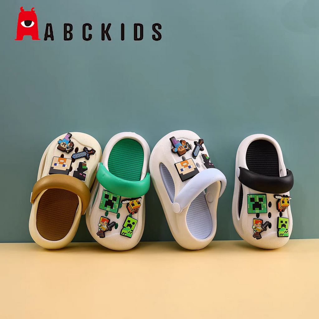 Cute Cartoon Kids Clogs | Soft & Lightweight Baby Slip-On Sandals
