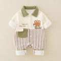 Cute Bear Baby Romper | All-Season Soft Cotton Outfit for Baby Boys & Girls