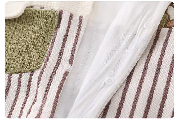 Cute Bear Baby Romper | All-Season Soft Cotton Outfit for Baby Boys & Girls